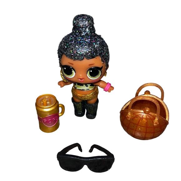 LOL Surprise Doll Bling Series HONEY BUN BABE Big Sis GLITTER With Accessories - Picture 1 of 3